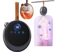 Secadora Portátil Con Tecnología De Aire Caliente De 360° Y Bolsa Seca, Ajuste De Temperatura De 65℃/75℃, Minisecadora De Ropa Con Temporizador De 9 Horas, Funcionamiento Silencioso