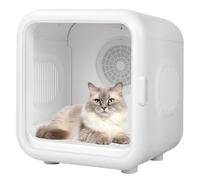 Secadora portátil for Mascotas de 62 L, automática, silenciosa y eficiente con Control de Temperatura Inteligente. Ideal for Tiendas de Mascotas, hogares y Viajes.