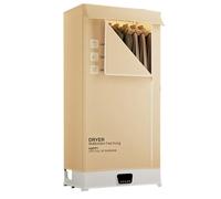 Secadora portátil para hogar y apartamento 1500W plegable, máquina eléctrica 540L, circulación de aire caliente, temporizador ajustable, mini secadora compacta