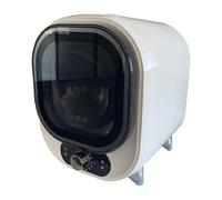 Secadora portátil, secadora compacta de capacidad con secado por centrifugado, diseño ventilado de bajo consumo para espacios pequeños