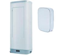 Secadora portátil y prensa de vapor con temporizador inteligente, circulación de aire caliente y cuidado automático de la ropa