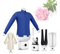 Secadora y plancha automática de aire caliente, Secadora y planchadora para camisas, Temperatura y tiempo ajustables, Eliminador rápido de arrugas, Para camisas, pantalo Standard+SkirtMouldDryingHood