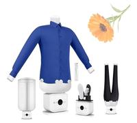 Secadora y planchadora automática de aire caliente para camisas y pantalones: secado y planchado rápido en 8 minutos, apta para todo tipo de tejidos; perfecta para camisas, pantal Standard+DryingHood