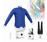 Secadora y planchadora automática de camisas, maniquí secador y planchador, eliminador de arrugas portátil e inflable para prendas: para camisas, pantalones, zapatos y faldas. Standard
