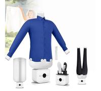 Secadora y planchadora automática de camisas, secado rápido con planchado, eliminador portátil de arrugas para prendas, apto para todo tipo de tejidos; ideal para camisas, pantalo Standard+DryingHood