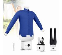 Secadora y planchadora automática de camisas, secado rápido con planchado, eliminador portátil de arrugas para prendas, apto para todo tipo de tejidos; ideal para camisas, pantalones, ropa y Standard