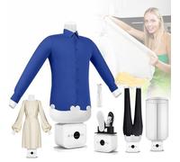 Secadora y planchadora automática de camisas: secado y planchado rápido en 8 minutos. Dispositivo portátil e inflable para eliminar arrugas en prendas; apto para camisas Standard+SkirtMouldDryingHood