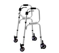 Secadoras Rollers plegables de cuatro ruedas Rollers Arcos de seguridad de inodoro portátiles ligeros para ancianos Prehabilitación de discapacitados Ayudas para caminar ayuda Star of Light