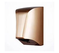 Secadores de manos automáticos para inodoro, mini secador de manos con sensor inteligente, color dorado, viento de alta velocidad caliente y frío, máquina de secado rápido