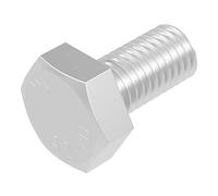 SECCARO Tornillo hexagonal M10 x 20 mm, acero inoxidable V2A, VA A2, DIN 933/ISO 4017, 20 unidades, hexagonales