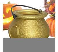 Secchiello Di Caramelle Di Halloween - Caramelle Borsa Di Dolcetto O Scherzetto | Sacchetto Di Caramell Di Zucca | Pentolino Riutilizzabile, Oggetti Decorativi per Eventi Festivi, Bambini, Adulti, B