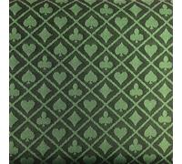 Secci n de mesa de p ker Yuanhe de 108 x 60 pulgadas, de tela bicolor (verde)