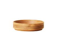 Sección Cuenco de Madera Grande Roble
