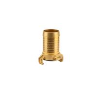 Sección de manguera de acoplamiento rápido de latón GARDENA: Adaptador de manguera para mangueras de 32 mm (1 1/4 "), accesorios técnicos de GARDENA (7104-20)