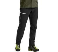 SECEDA SOFTSHELL PANTS M C: black raven S: L - short