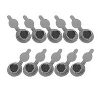 SECFOU 10 Piezas Válvula de Inflado para Almohada Inflable, PVC, Ligera, Instalación sin Herramientas, para Tumbonas y Cojines de Aire, Viaje y Camping