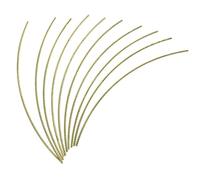 SECFOU 10piezas Alambres De Traste Para Guitarra De Latón Herramientas De Luthier Para Reemplazo De Trastes Guitarras Clásicas y Folk De Fácil Instalación