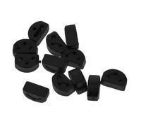 SECFOU 12 Piezas Cuentas para Puente de Cuerdas de Guitarra Clásica Fijador de Cuerdas con Diseño de Accesorios Duraderos para Guitarra Instalación Fácil y Sujeción Estable