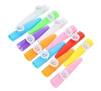 SECFOU 12piezas Kazoo Infantil De Aleatorios Instrumento Musical De Percusión Para Niño Niña Acompañamiento Divertido Para Guitarra y Juguete Educativo De Orff