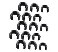 SECFOU 15piezas Clips De Cable Para Micrófono Soporte Organizador De Cables Sujetadores Para Micrófono Ktv Compatible Soportes y Trípodes Para Estudio y Conciertos