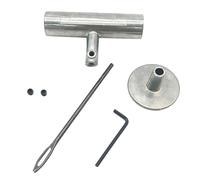 SECFOU 1juego Kit de Reparación de Neumáticos Portátil para Coche y Moto Accesorio Multiusos para Pinchazos Compacto y Duradero para Bicicletas y Vehículos Fácil de Usar Emergencias
