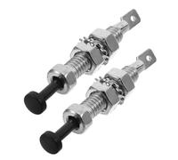 SECFOU 2 Interruptores Ajustables de Aleación para Luz de Puerta de Coche Detección Inteligente y Cubiertas de Luz, Accesorios para Coche Que Mejoran la Seguridad