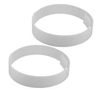 SECFOU 2 Láminas Difusoras de Luz LED Flexibles 1220x40x1 Mm Color Blanco Lechoso, Paneles Ópticos para Tira de Led, Láminas Difusoras para Iluminación Uniforme en Estudio y