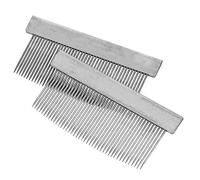 SECFOU 2 Peines para Pelo de Caballo Peine de Erhu Herramienta para Peinar el Cabello del Violín Mango Cómodo para Quitar Impurezas Accesorio de Limpieza para Instrumentos de Cuerda