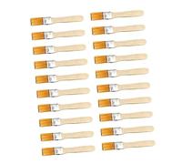 SECFOU 20 Piezas Cepillo De Reparación De Teclado Pinceles Pequeños Mango De Madera Cepillo para Limpieza y Quitar El Polvo para Limpiador Teclado