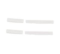 SECFOU 2juegos Cejuelas De Hueso De Búfalo Para Guitarra Clásica De Repuesto Textura Atractiva Para Puente De Guitarra