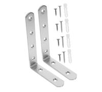 SECFOU 2piezas Anclajes Antivuelco Kit De Anclaje Soportes Para Gabinetes Resistente Rotura