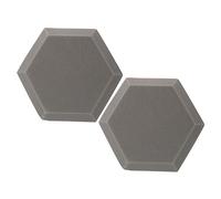 SECFOU 2piezas Paneles Acústicos Hexagonales Absorbentes Para Insonorización Interior De Unidades De Aislante Material Ignífugo Para Estudio Sala De Música y Espacios Creativos