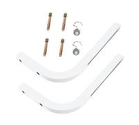 SECFOU 2piezas Soporte De Pared para Pantallas De Proyector Soporte para Instalación Techo o Pared Compatible con Pantallas Manuales Caída