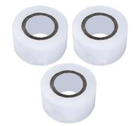 SECFOU 3 Rollos de Película Estirable Transparente de Pe Autoadhesiva para Envolver y Ligar Verduras en Supermercado