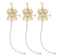 SECFOU 3piezas Ajustador de Llama para Lámpara Queroseno Dimmer de Llama para Lámparas de Aceite Accesorios Vintage para Queroseno con Mecheros Incluidos Color Aleatorio