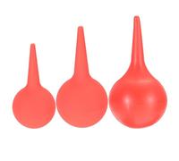 SECFOU 3piezas Limpiar El Soplador De Polvo Bolas De Succión Para Lavar Oídos Limpiador Para Uso Doméstico Bola Sopladora Para Limpiar Polvo