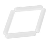SECFOU 4 Barras Agitadoras Magnéticas para Efecto de Mezcla Magnética Diseño Simple y Delicado de Ptfe para para Investigación Científica Reutilizable