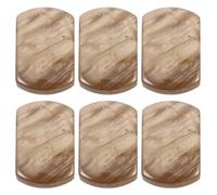 SECFOU 6piezas Botones de Clavija de Afinación para Guitarra Perillas Cuadradas Gris Dorado Compatibles con Guitarras Acústicas y Eléctricas Fáciles de Instalar Resistentes Accesorios