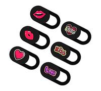 SECFOU 6piezas Cobertura De Privacidad Deslizador para Tableta Protector Adhesivo para Cámara Unidades Diseño Ultradelgado