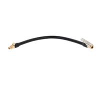 SECFOU Adaptador de Extensión para Inflador de Neumáticos de Goma y Cobre, Resistente al Desgaste y Fácil de Conectar para Inflado de Ruedas de Coche y Motocicleta