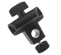 SECFOU Adaptador de Soporte Telefónico y Clips para Trípode de Cámara en Abs y Hierro, Ajustable Prevención de Óxido para Micrófonos en Shows y Prácticas de Banda