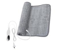 SECFOU Almohadilla Térmica Ajustable 84x43 Cm Multifunción Hogar, Cojín Calefactor Eléctrico Seguro, Manta Térmica Versátil Control De Temperatura, Adecuado Para Aliviar Fatiga y Mantener Calor