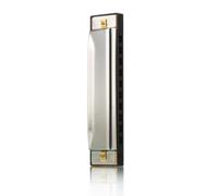 SECFOU Armónica Diatónica de 10 Agujeros para Blues Cuerpo de Aluminio, Diseño Elegante y Tornillos de Sellado Dual para Música Folk y Clásica
