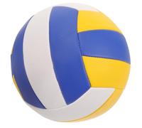 SECFOU Balón de Voleibol Interior para Entrenamiento y Competición, Tamaño Estándar 5, Material y Resistente de 1.6 Mm, Colores, Pelota Deportiva de Práctica para Voleibol