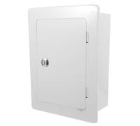 SECFOU Caja de conexiones eléctricas resistente a la intemperie, caja de proyecto de acero laminado en frío, gran capacidad para aplicaciones al aire libre y protección eléctrica