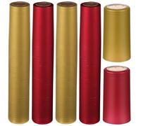 SECFOU Cápsulas Termorretráctiles 2 Colores 200 de Pvc para Sellado de Botellas de Vino Mantiene el Vino Fresco y Protegido Adecuado para Uso Doméstico y Bares