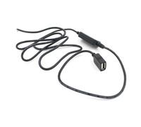 SECFOU Cargador para USB de 12v a 5v 3a de Coche Puerto de Carga Rápida y Diseño de Plástico Negro Teléfonos y PDA en Vehículos