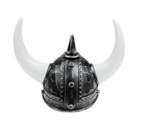 SECFOU Casco Vikingo Cuernos de Buey para Hombre, Gorro de Guerrero Romano Antiguo, Accesorio para Disfraces y Bailes Festivos, Sombrero para Fiestas Temáticas