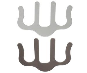 SECFOU Clips para Sujetar Partituras 2 Piezas Acero Resistente Negro y Blanco, Soporte Estacionario para Páginas de Música, Adecuado para Libros y Color Color Aleatorio Varios estilos