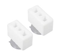 SECFOU Conector Desmontable para Valla de Seguridad Infantil con Base de Ventosa Antideslizante, 2 Piezas en Color, Accesorios para Parque Infantil Interior y Exterior